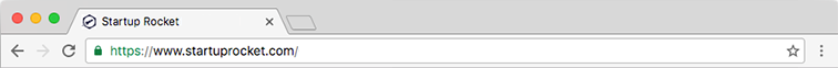 Chrome browser bar